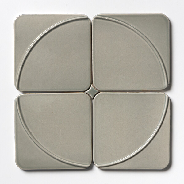 Serenity Glossy Mandala Ceramic Tiles 6×6