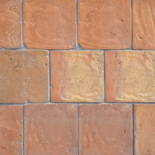 Cuadrado Natural Square Terracotta Tiles 6×6