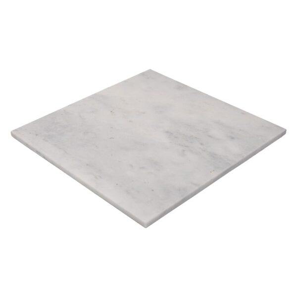 Black, Carrara T Honed Checkerboard Pattern Marble Tiles 12×12