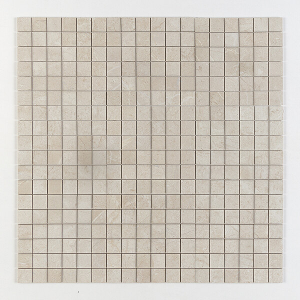 White Matte 2×2 Porcelain Mosaics 12×12