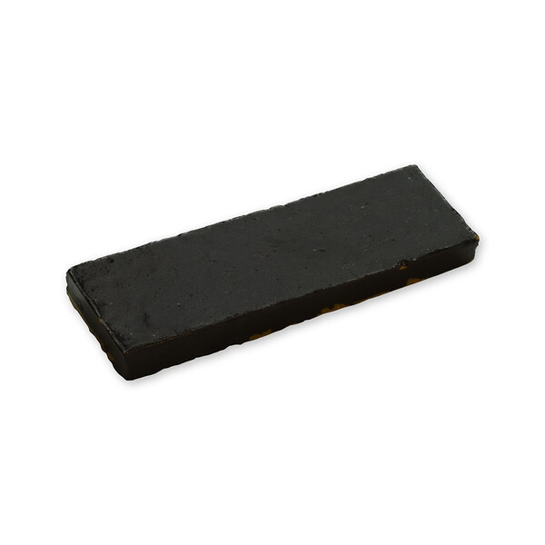 Noir Glossy Subway Zellige Tiles 2×6