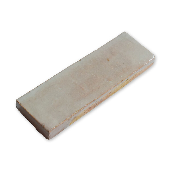 Gris Beige Glossy Subway Zellige Tiles 2×6
