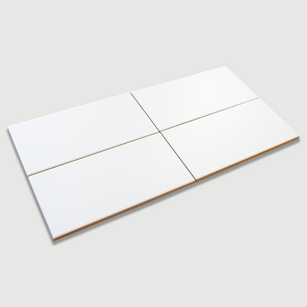 White Matte  Ceramic Tiles 4×8