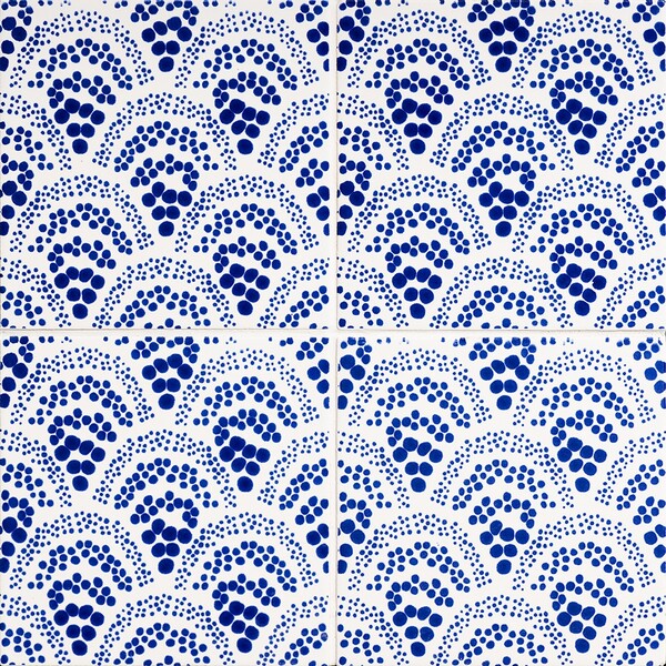 Pure White, Iris Matte Chou Chou Ceramic Tiles 6×6