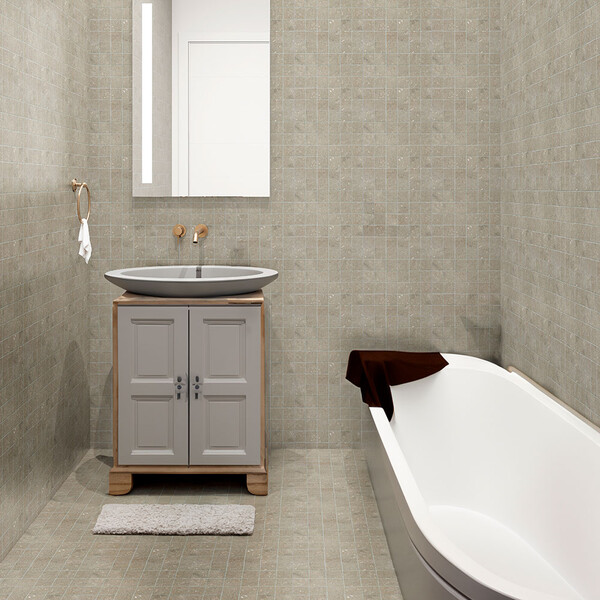 Seagrass Honed 2×2 Limestone Mosaics 12×12