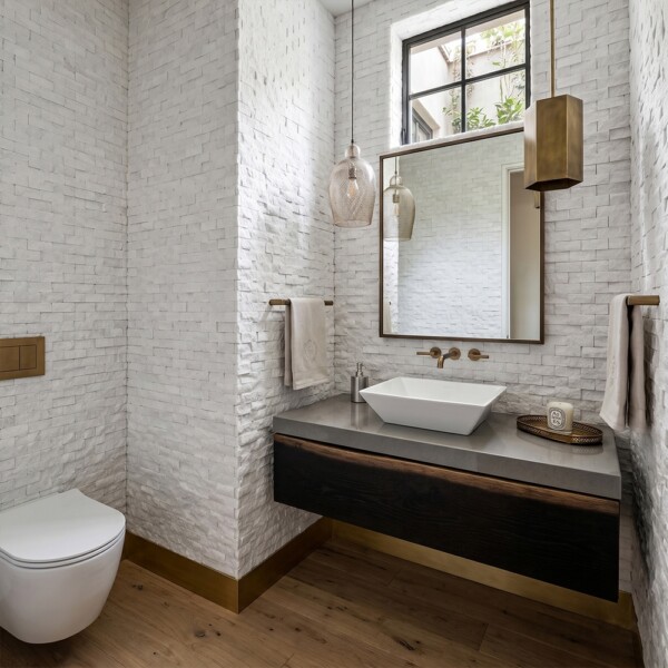 Carrara T Rock Face 1×2 Marble Mosaics 12 5/8×12 5/8