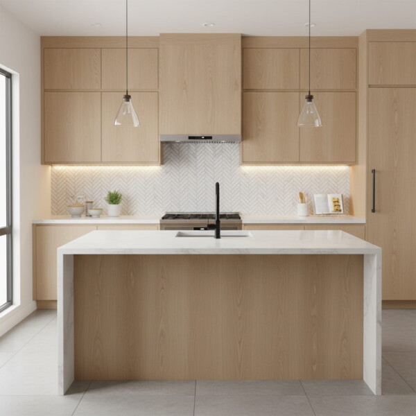 Carrara T Honed Herringbone Marble Mosaics 12 1/8×13 3/8