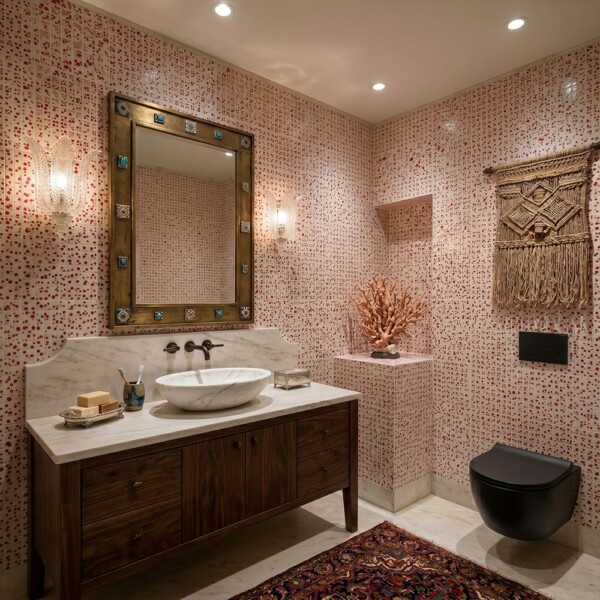Rubin Glossy Polca Colore Look Ceramic Mosaics 11 1/2×11 1/2
