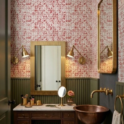 Rubin Glossy Polca Colore Look Ceramic Mosaics 11 1/2×11 1/2 (MS01991) Room Scene Image