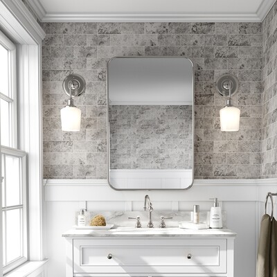 Silver Travertine Honed Filled Travertine Tile 2 3/4×5 1/2 (TL13564)