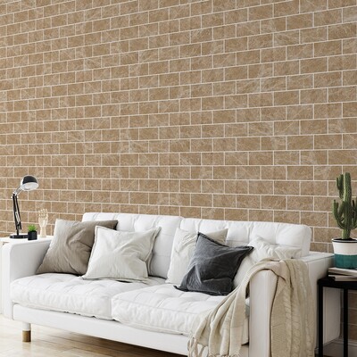 Emperador Light Polished Marble Tile 2 3/4×5 1/2 (TL13905)