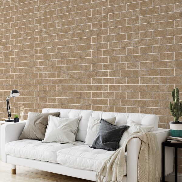 Emperador Light Polished Marble Tiles 2 3/4×5 1/2