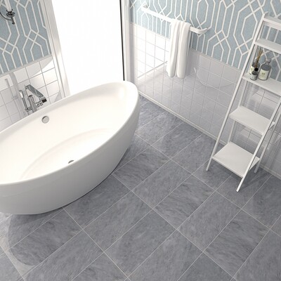 Afyon Grey Light Polished Marble Tile 12×24 (TL16401)