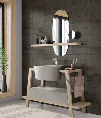 Gray Fousanna Honed Limestone Tile 4×12 (TL16430)