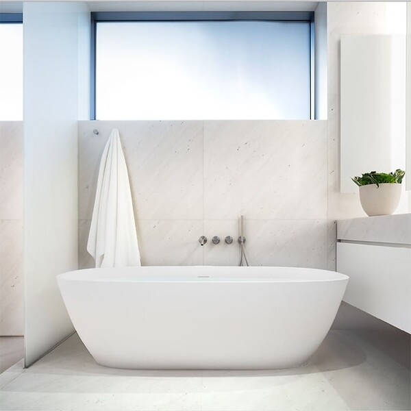 Alpina White Polished  Marble Tile 18×18