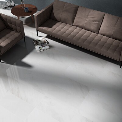 Bianco Dolomiti Honed Marble Tile 12×24 (TL17189)