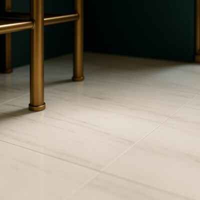 Bianco Dolomiti Honed  Marble Tile 12×24 (TL17782) Room Scene Image