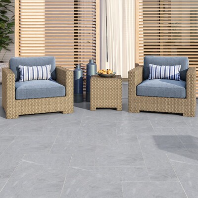 Bardiglio Light Textured Marble Patterns Versailles Pattern (TL18234)