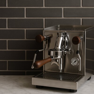 Coffee Glossy Subway Ceramic Tile 3×9 (TL18330)