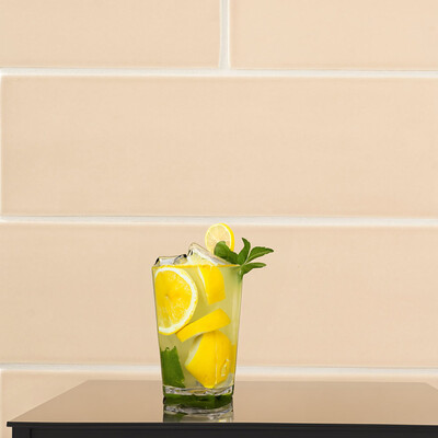Caramel Glossy Subway Zellige Look Ceramic Tile 4×12 (TL18360)