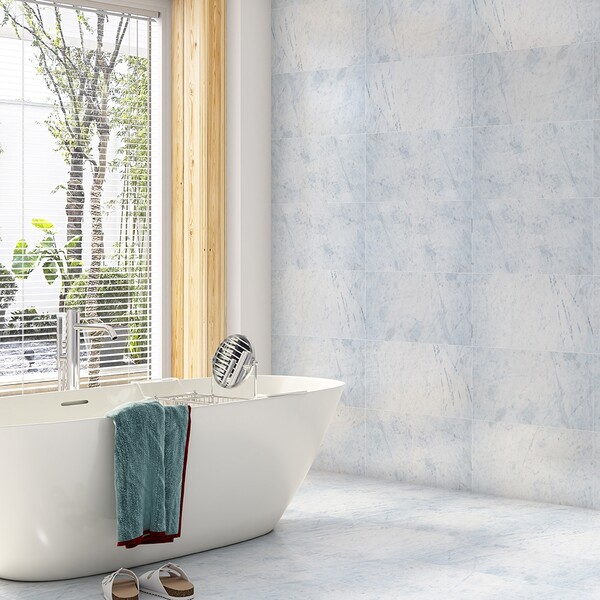 Bianco Opale Polished Marble Tiles 12×24