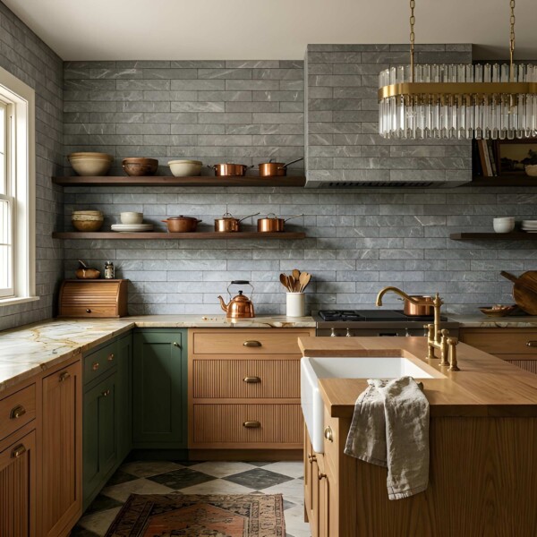 Nero Fine Textured Subway Marble Tiles 2×8