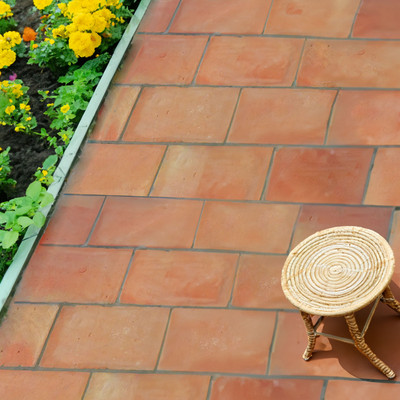 Rectangulo 3/4 Natural Terracotta Tile 6×12 (TL90804)