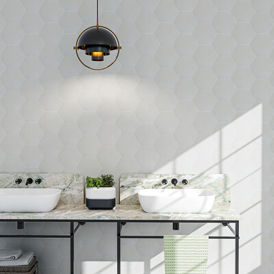 Handmade Bianca Honed Cement Tile 8×8 (TL90836)
