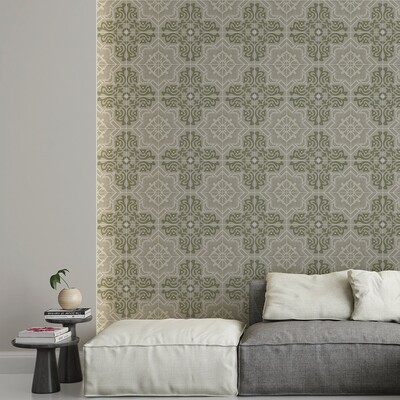 Handmade Khaki Honed Cement Tile 8×8 (TL90904)