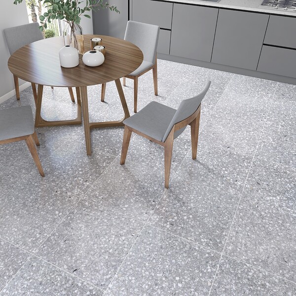 Acero Honed  Terrazzo Tiles 23 5/8×23 5/8
