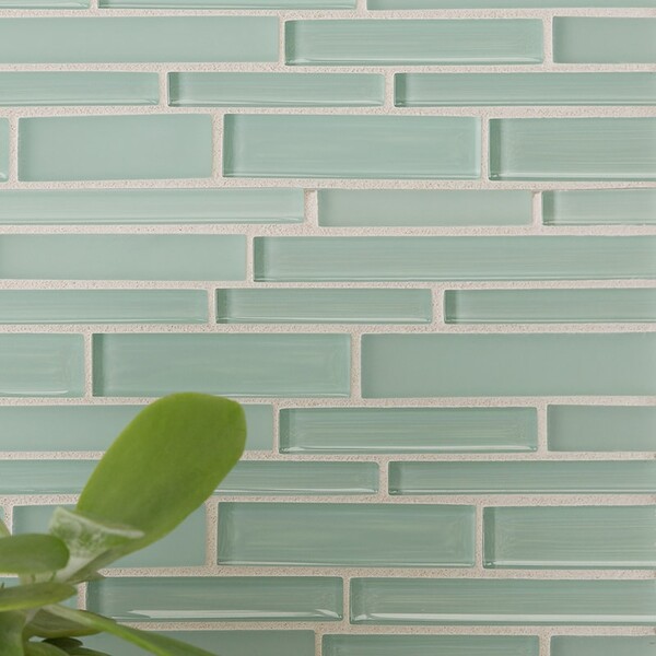 Fresco Gloss/matte Interlocking Slides Glass Mosaics 12×12