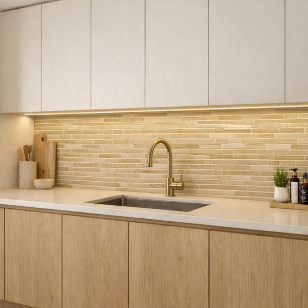 Cedro Gloss/matte Interlocking Slides Glass Mosaics 12×12