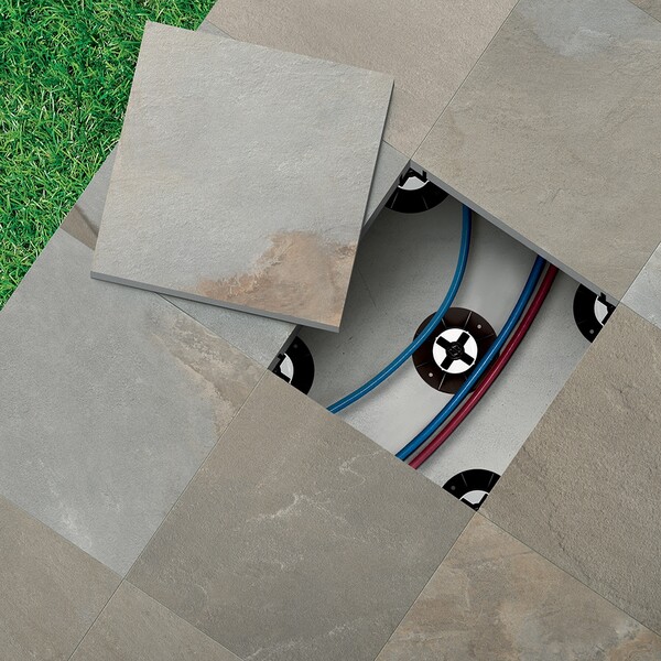 Full Range Natural  Slate Look Porcelain Pavers 24×24