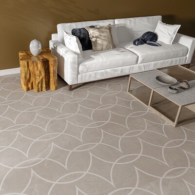Cirque Gracia Polished Marble Decorative 24×24 (WMC10020)