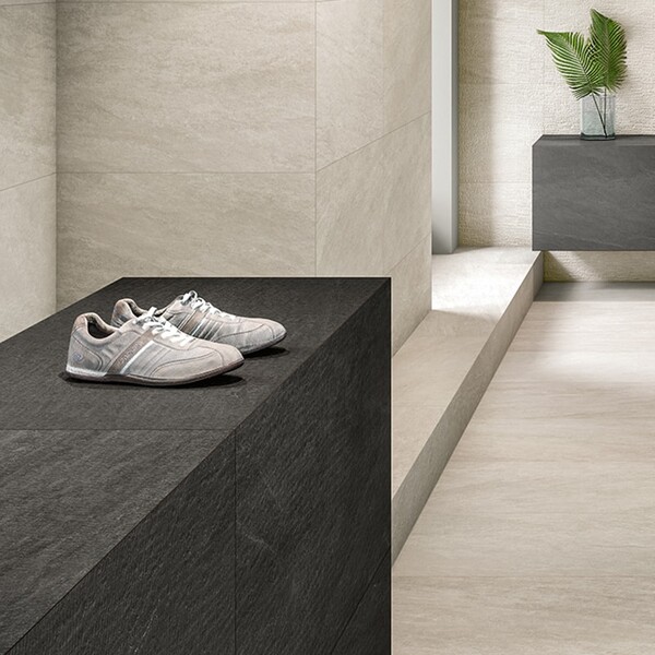 Gris Pardo Natural  Slate Look Porcelain Tiles 12×24