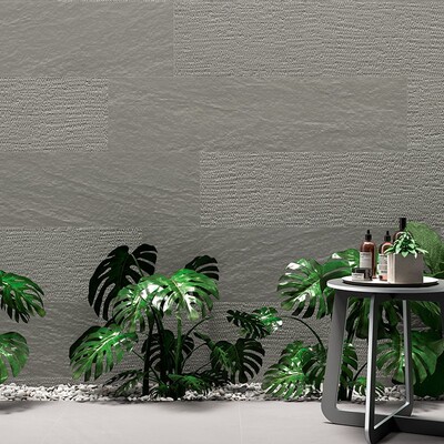 Gris Claro Struttura Cesello Porcelain Tile 4×12 (WNB00475) Gris Claro Natural Porcelain Tile 4×12 (WNB00476)