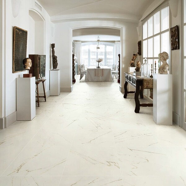 Gold Statuary Polished Marble Look Porcelain Tiles 12×24