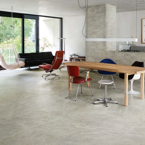 Bardiglio Gray Honed Subway Marble Look Porcelain Tiles 4×12