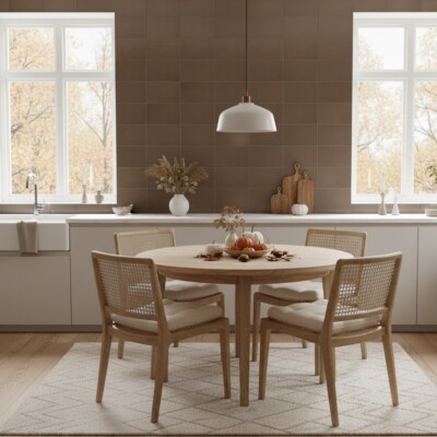 Mykonos Satin  Glass Tiles 9×12 (WQC10006) Room Scene Image