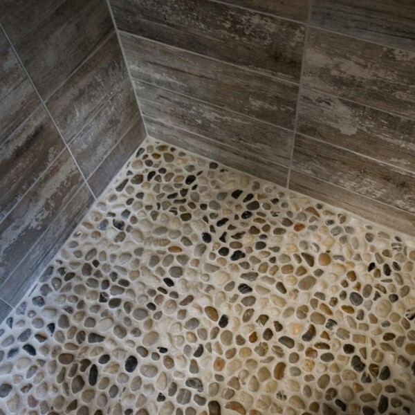 Mixed Salad Polished Pebble Mosaics 12×12