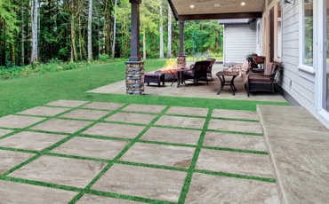 landscape porcelain paver