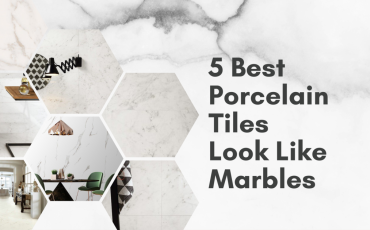 Rich results on Google's SERP when searching for 'best porcelain tiles look like marble'