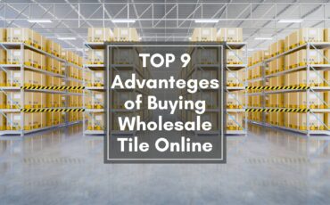 Rich results on Google's SERP when searching for 'advantages of buying wholesale tile'