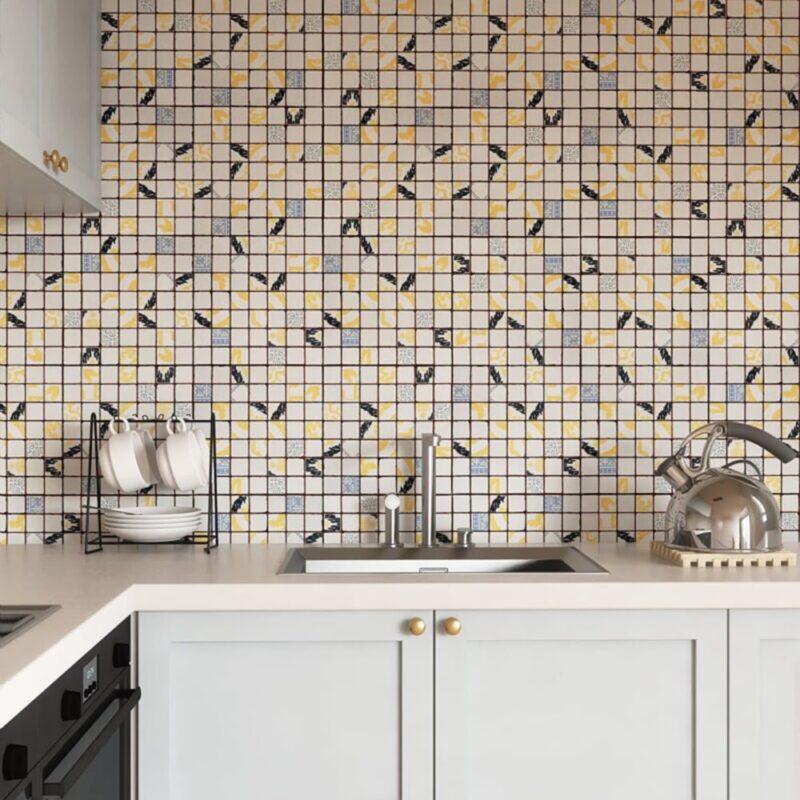 mosaic kitchen backsplash tile