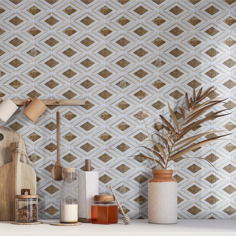 mosaic tile kitchen backsplash