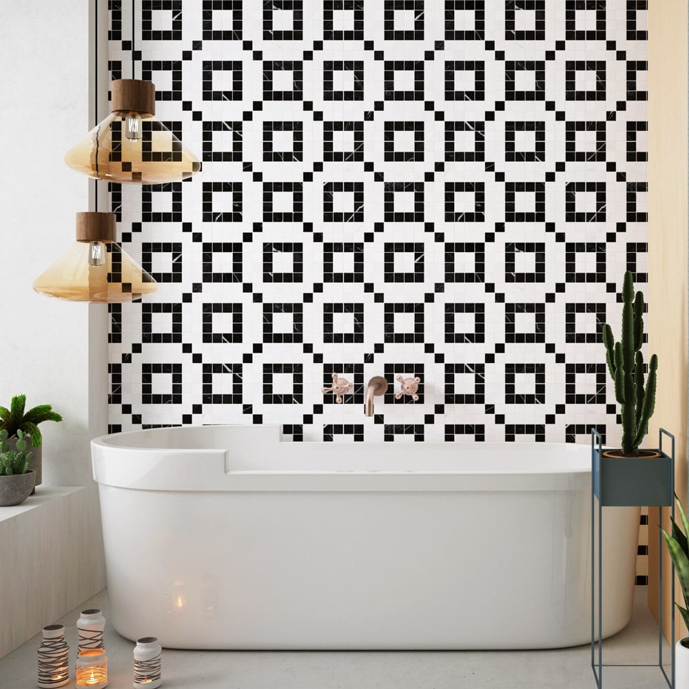 Black And White Tile Trends 2024