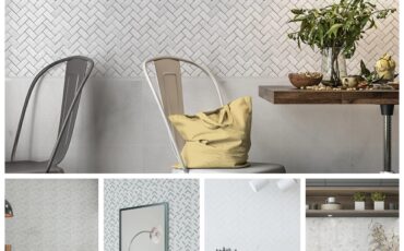 Herringbone Marble Mosaic Ideas