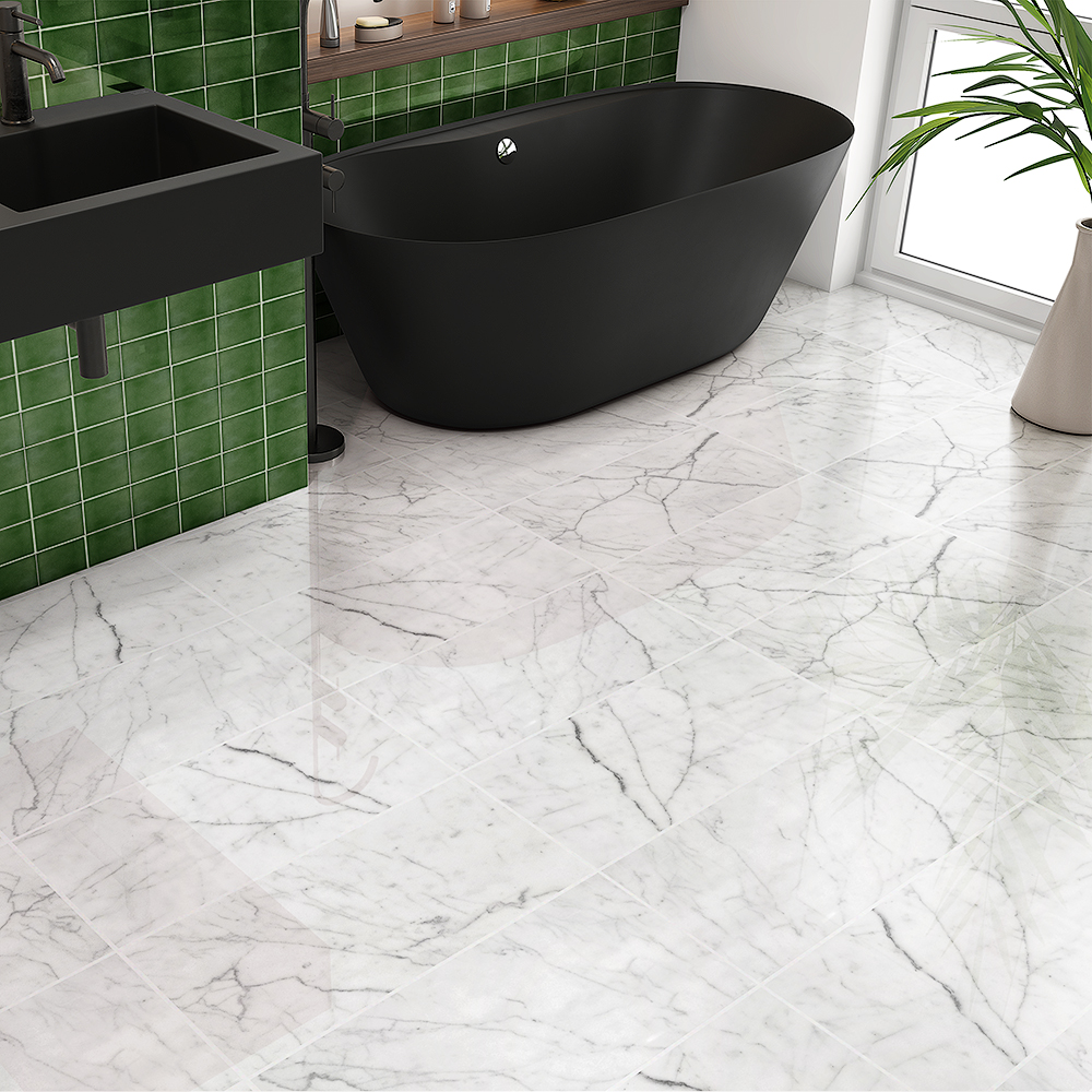 Stunning Carrara Marble Bathroom Ideas