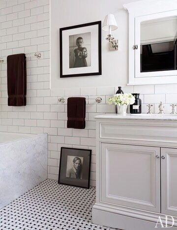 subway tile shower