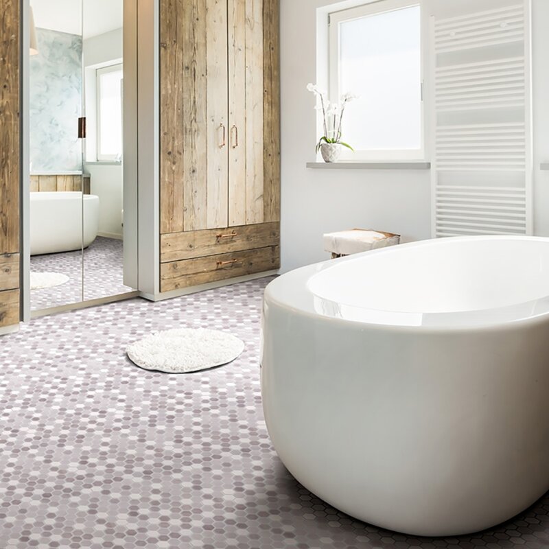 mosaic bathroom floor tile